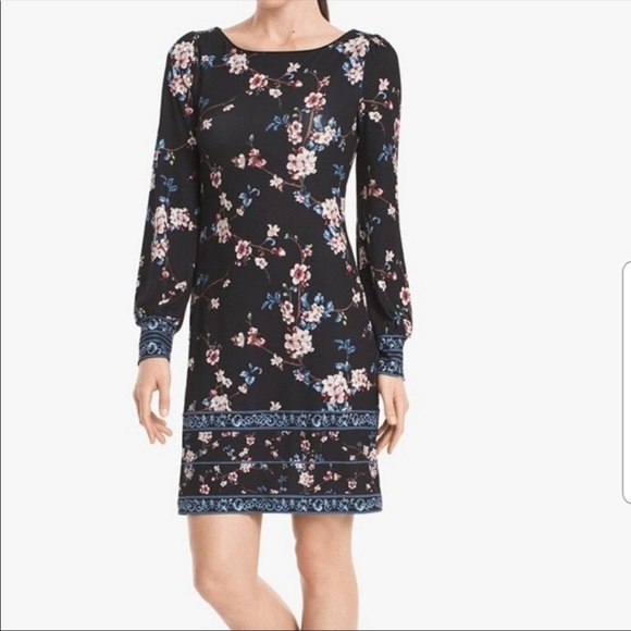 White House Black Market Dresses & Skirts - WHBM FLORAL SHEATH DRESS